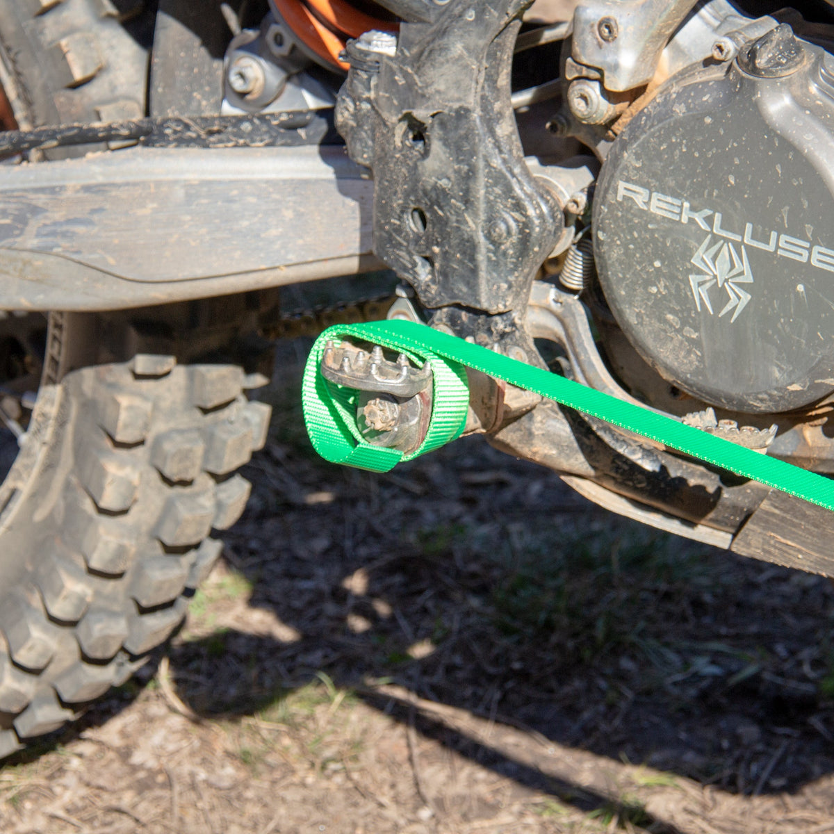 Green Chile Adventure Gear Dynatow Dynamic Motorcycle Tow Strap
