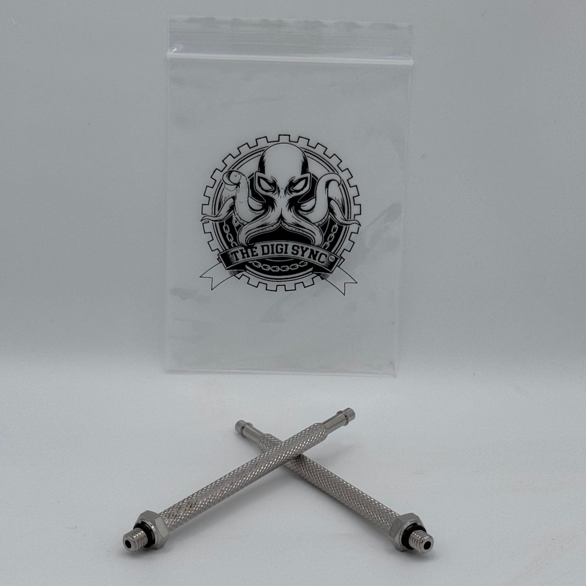 The Digi Sync  Threaded Vacuum Port Adapters Fittings - M5x0.8x100 - 2-Pack