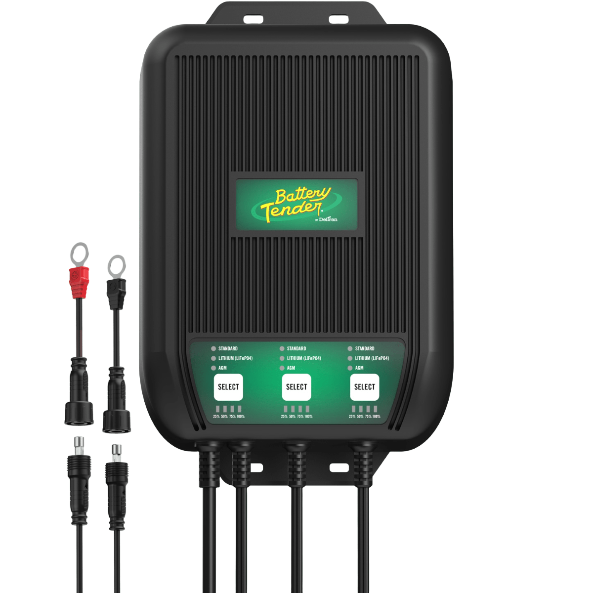 WaveCharge Pro 3-Bank 12V 30 Amp Battery Charger and Maintainer