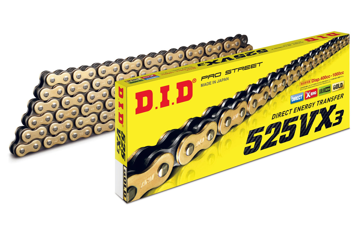 D.I.D 525VX3 Motorcycle Chain