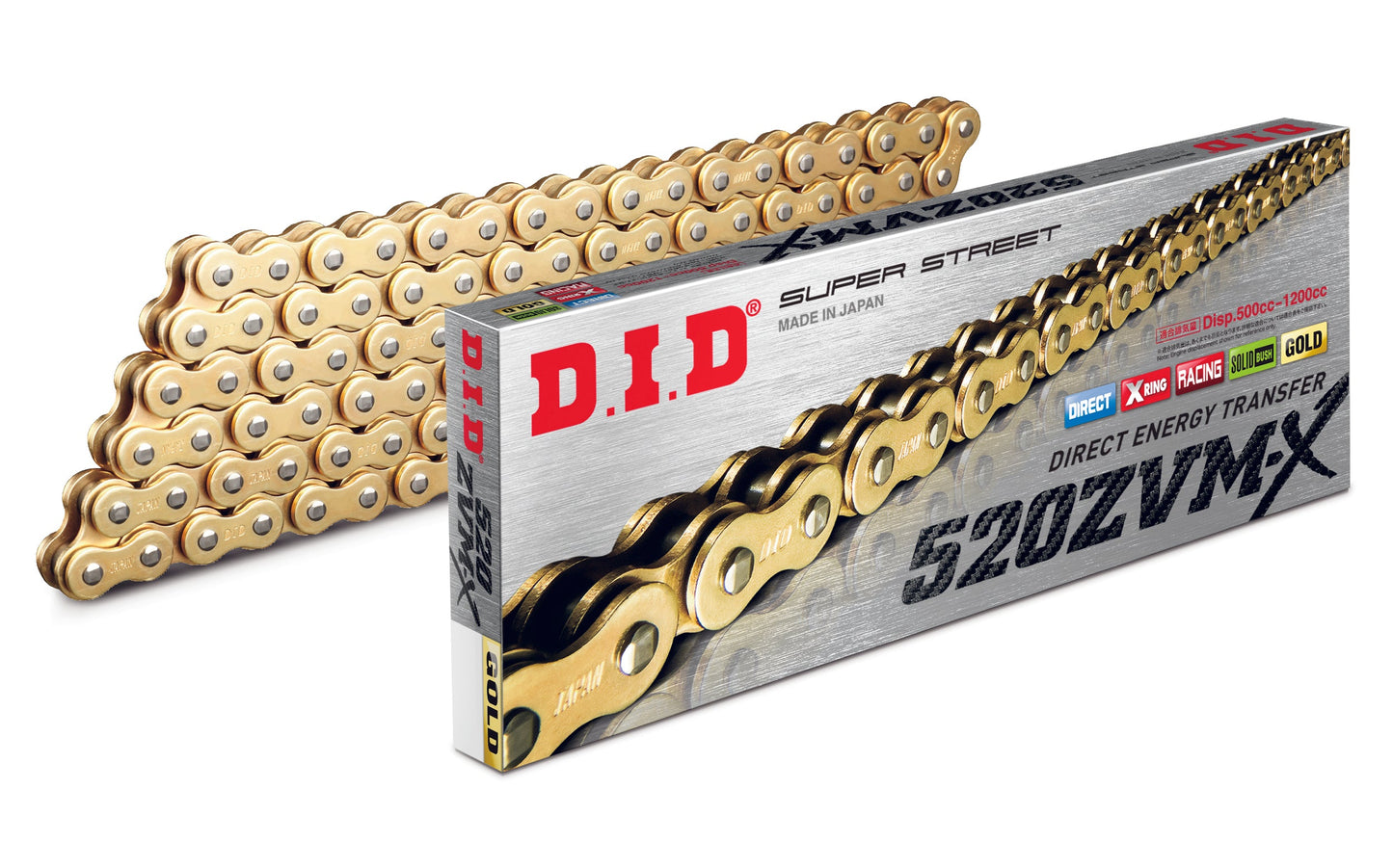 D.I.D 520ZVM-X Motorcycle Chain