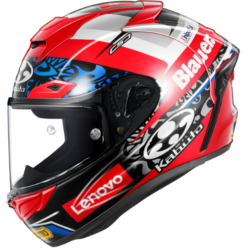 Kabuto F-17 GP Motorcycle Helmet Mips - Michele Pirro