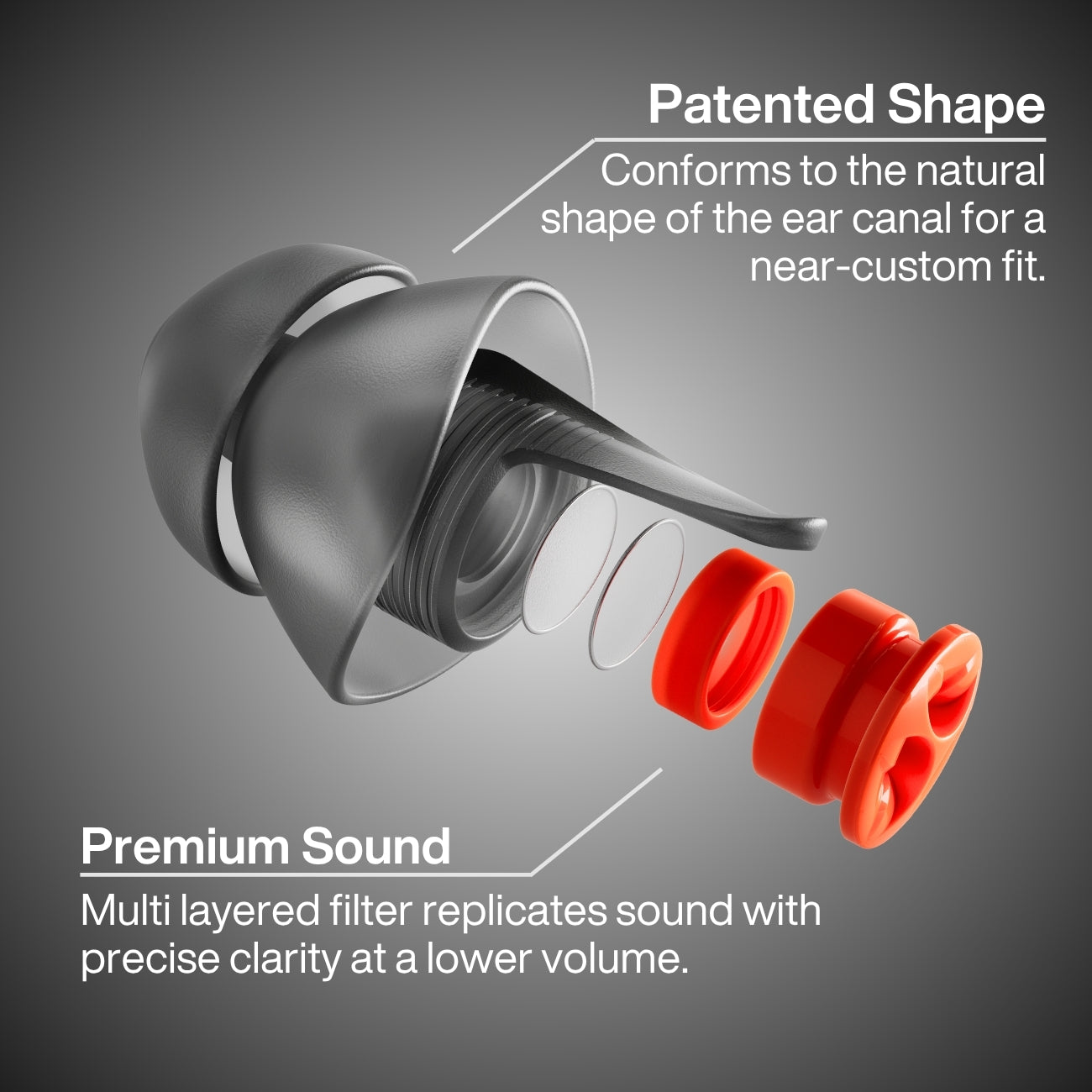 EarPeace MOTO PRO Motorcycle Earplugs