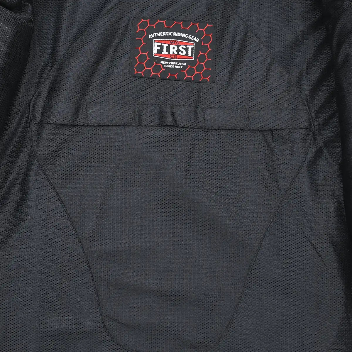 First Manufacturing Co. Raider Men's Motorcycle Leather Jacket