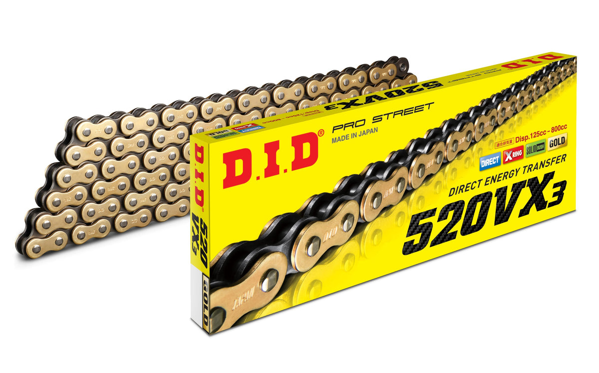 D.I.D 520VX3 Motorcycle Chain