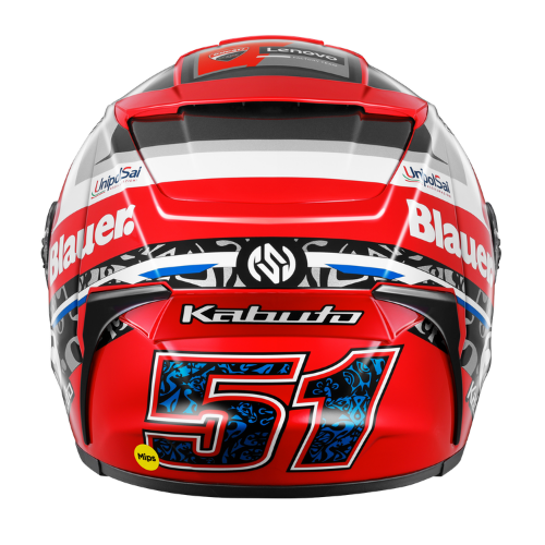 Kabuto F-17 GP Motorcycle Helmet Mips - Michele Pirro