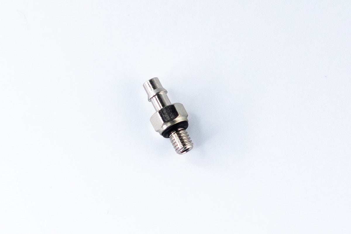 The Digi Sync Threaded Vacuum Port Adapters Fittings - M5x0.8x20 - 6-Pack