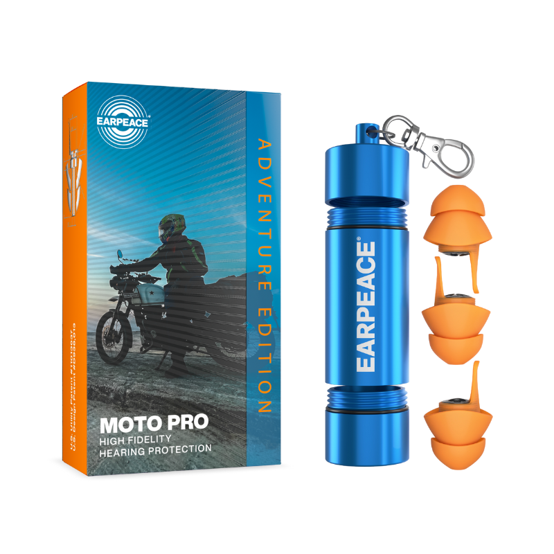 EarPeace ADVENTURE PRO Motorcycle Earplugs