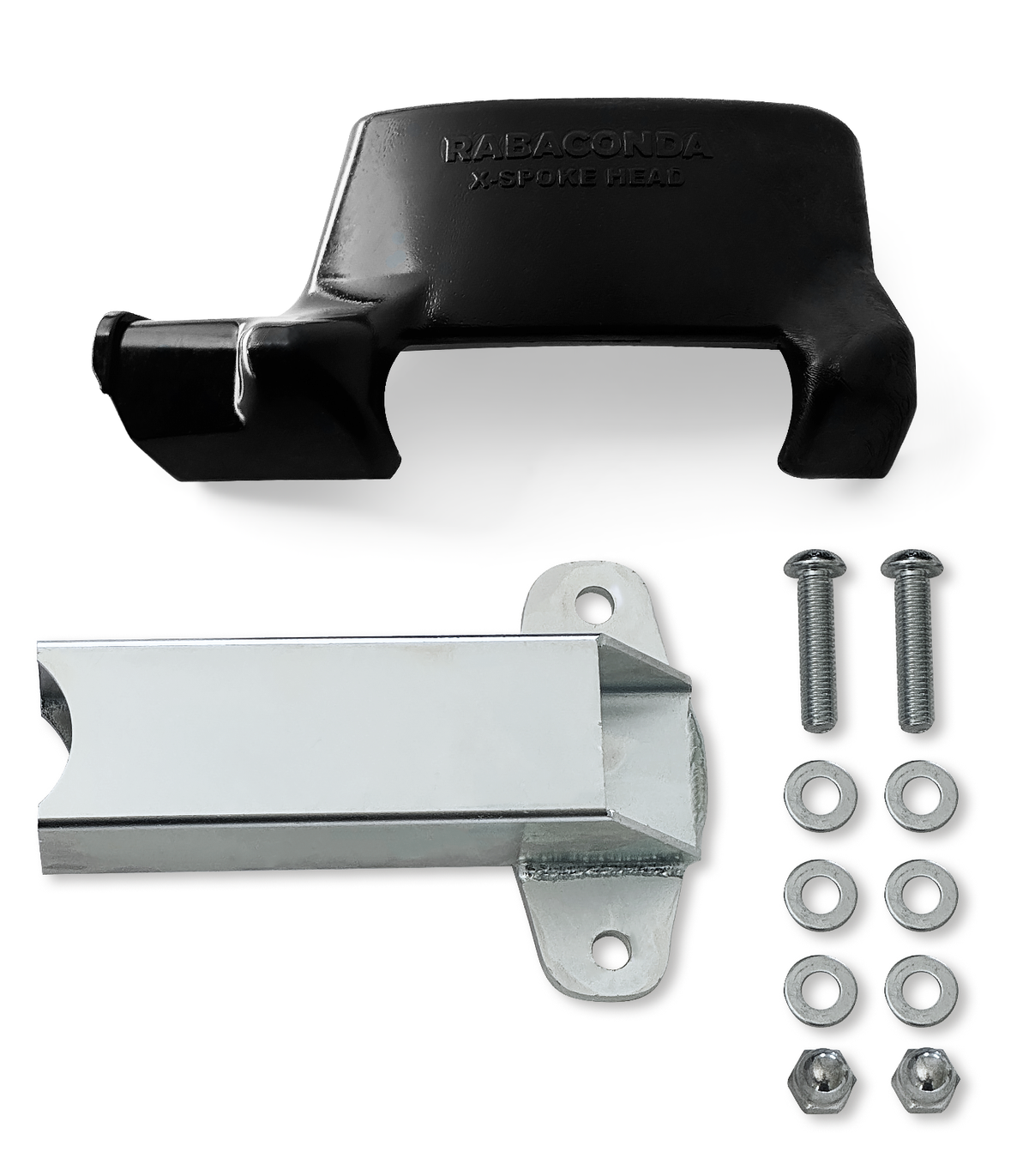 Rabaconda USA Duck Head Kit for Cross-Spoked Wheels for Street Bike Tire Changer