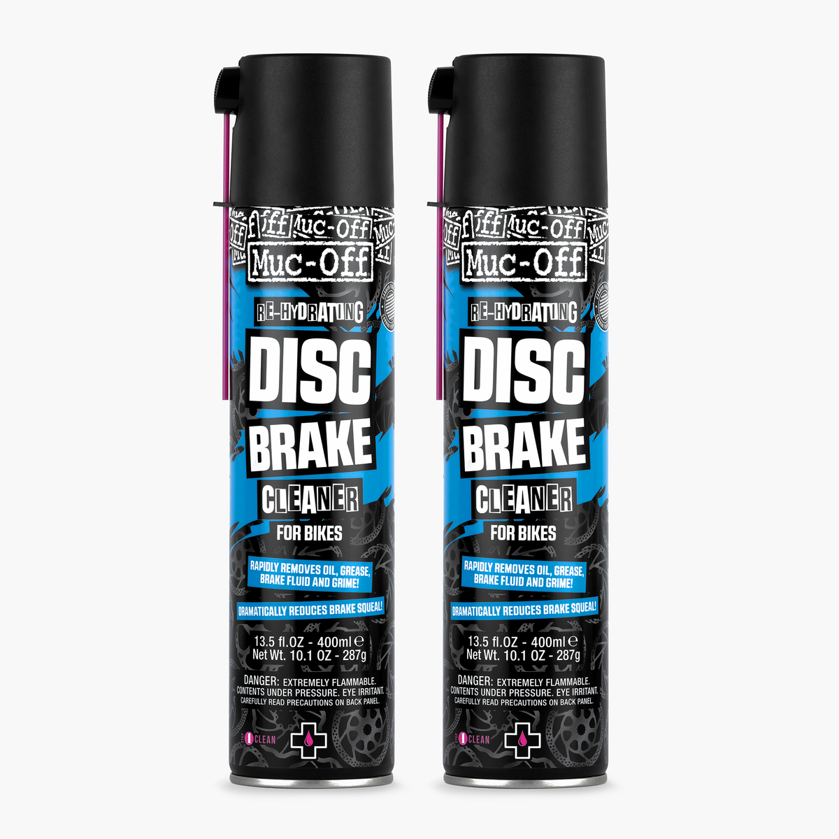 Muc-Off Disc Brake Cleaner - 13.5 fl oz (2-Pack)
