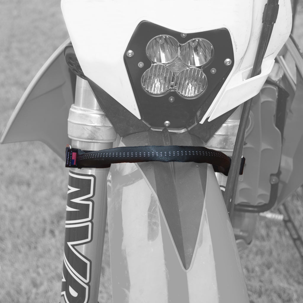 Green Chile Adventure Gear Motorcycle Dirt Lift Strap - Front
