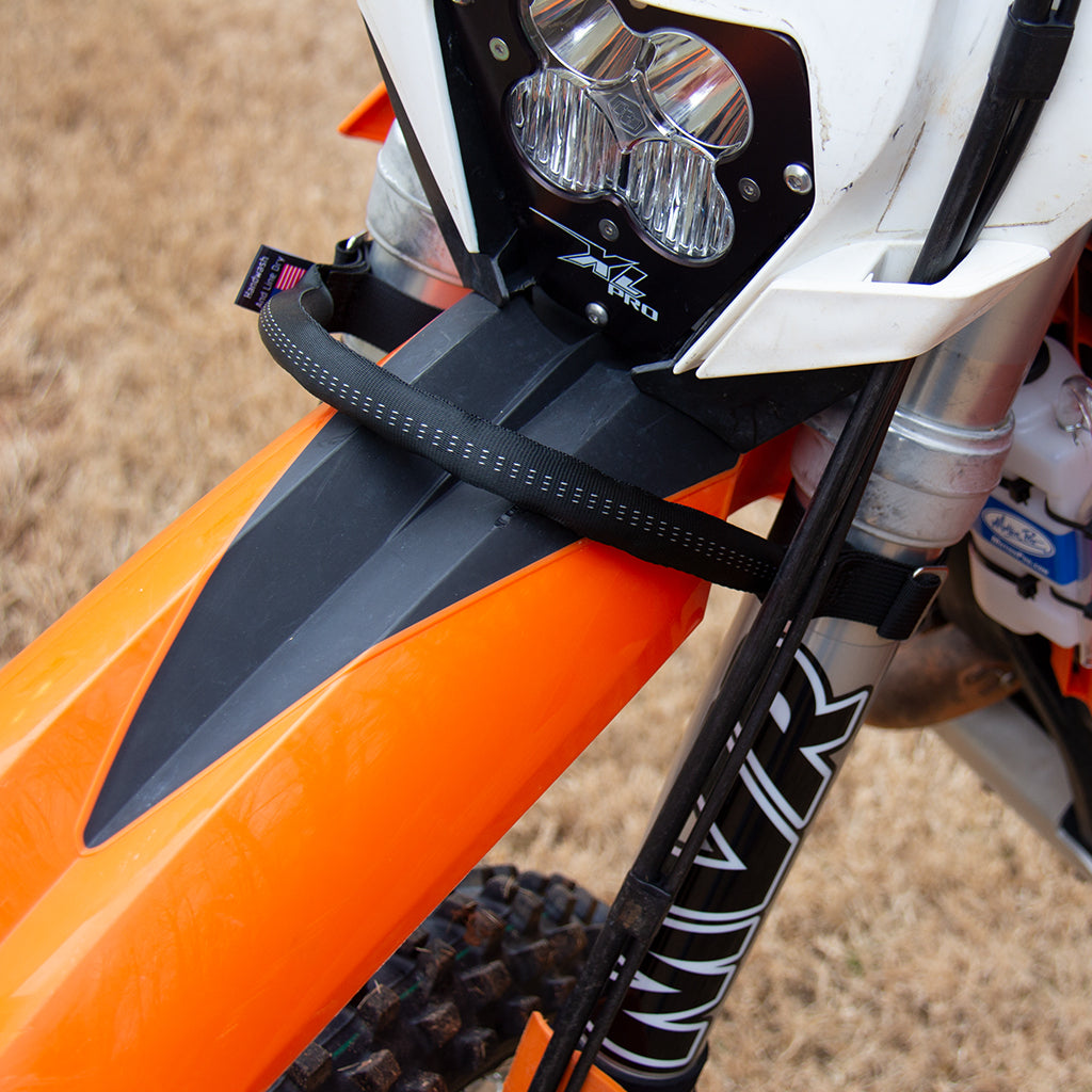 Green Chile Adventure Gear Motorcycle Dirt Lift Strap - Front