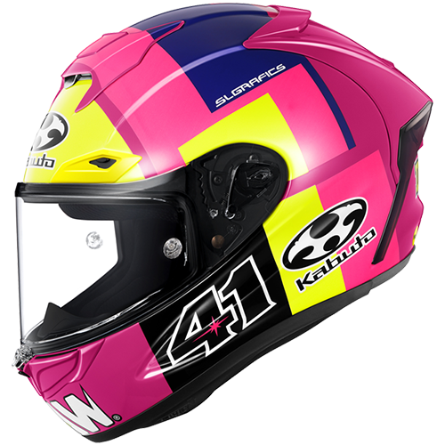 Kabuto F-17 GP Motorcycle Helmet Mips - ALEIX-2