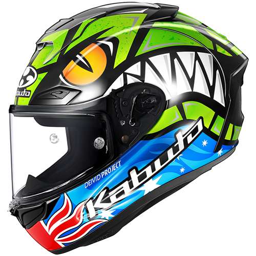 Kabuto F-17 GP Motorcycle Helmet Mips - REMY GARDNER
