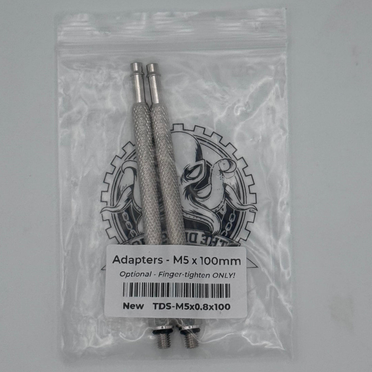 The Digi Sync  Threaded Vacuum Port Adapters Fittings - M5x0.8x100 - 2-Pack