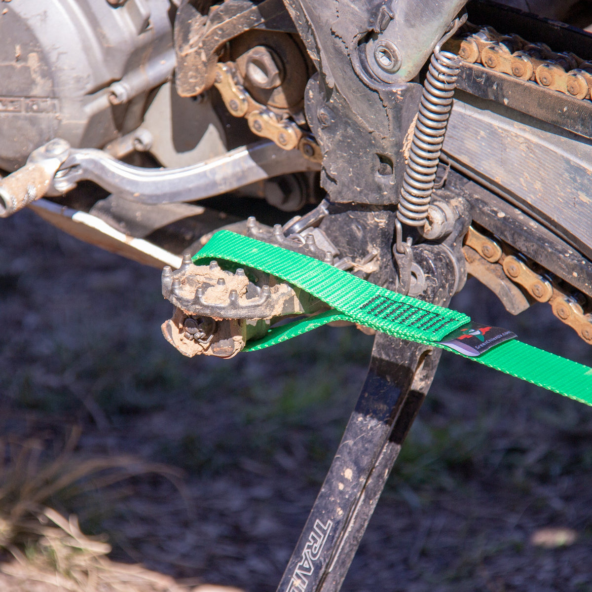 Green Chile Adventure Gear Dynatow Dynamic Motorcycle Tow Strap