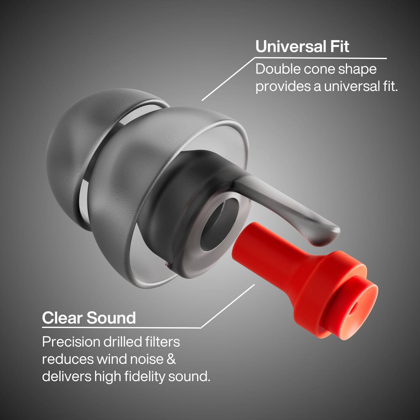 EarPeace MOTO Motorcycle Earplugs