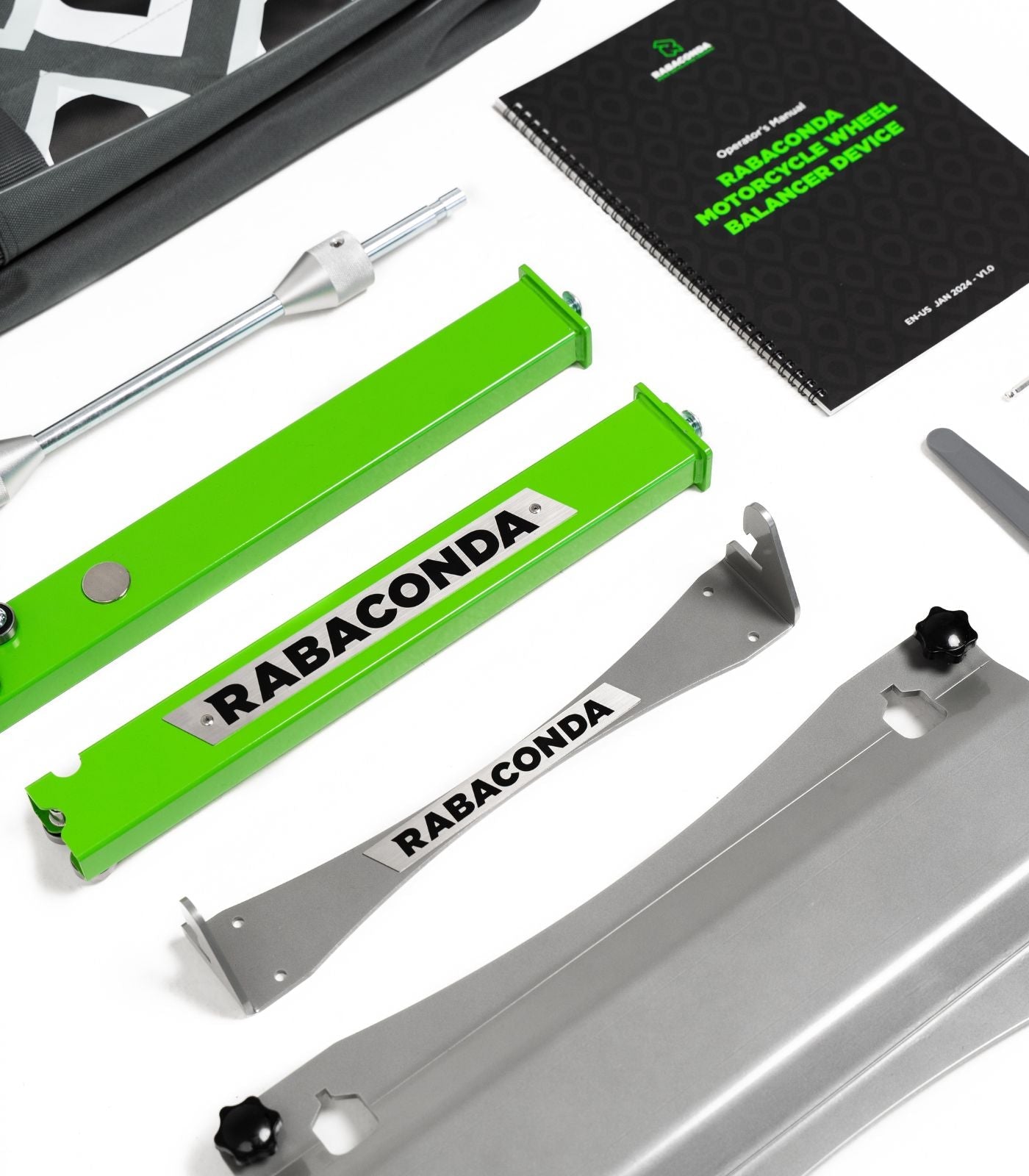 Rabaconda USA Motorcycle Wheel Balancer