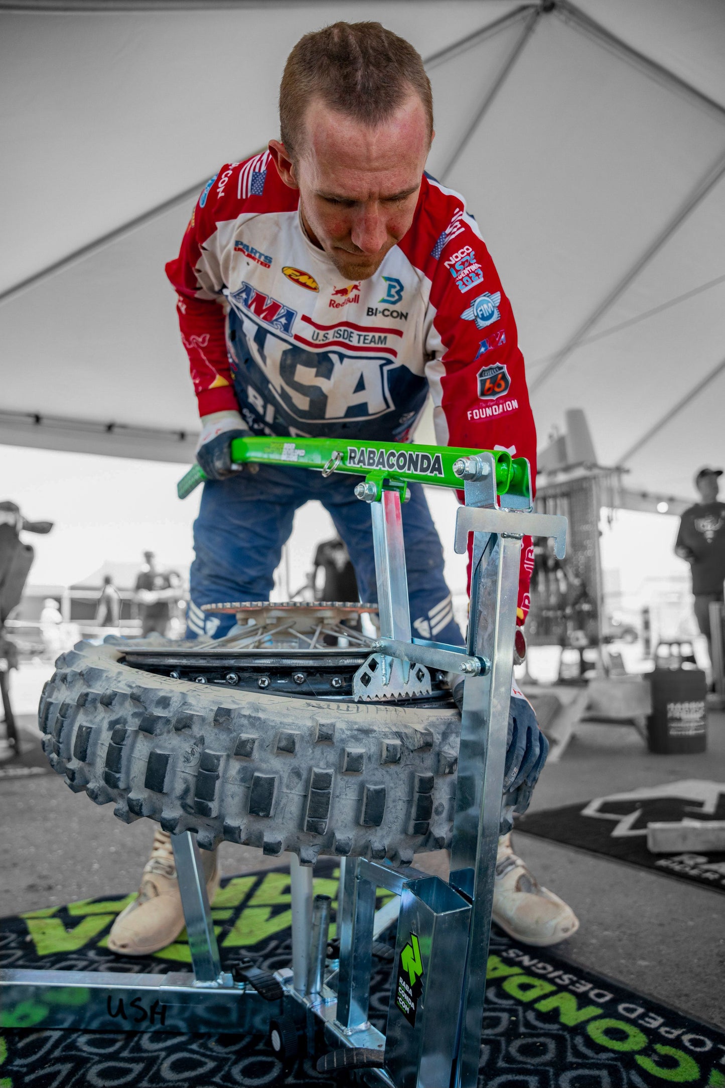 Rabaconda Dirt Bike Tire Changer