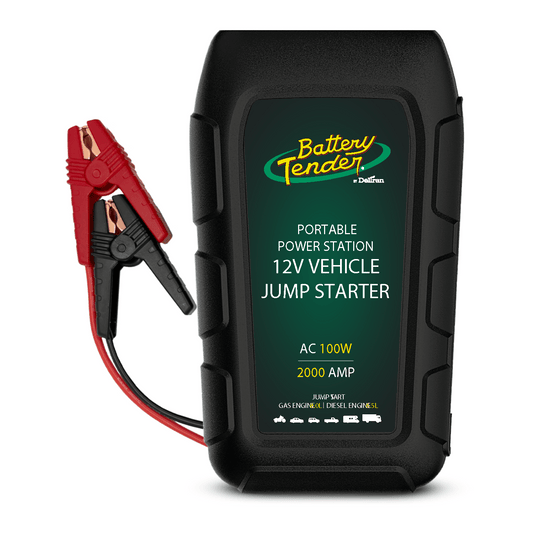 Jump N Start 2000 Amp Power Station with 100W Inverter