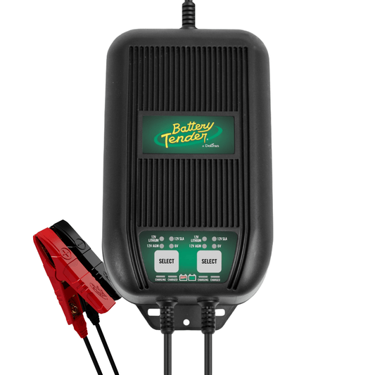 WaveCharge 2-Bank 12V 6 Amp Battery Charger and Maintainer