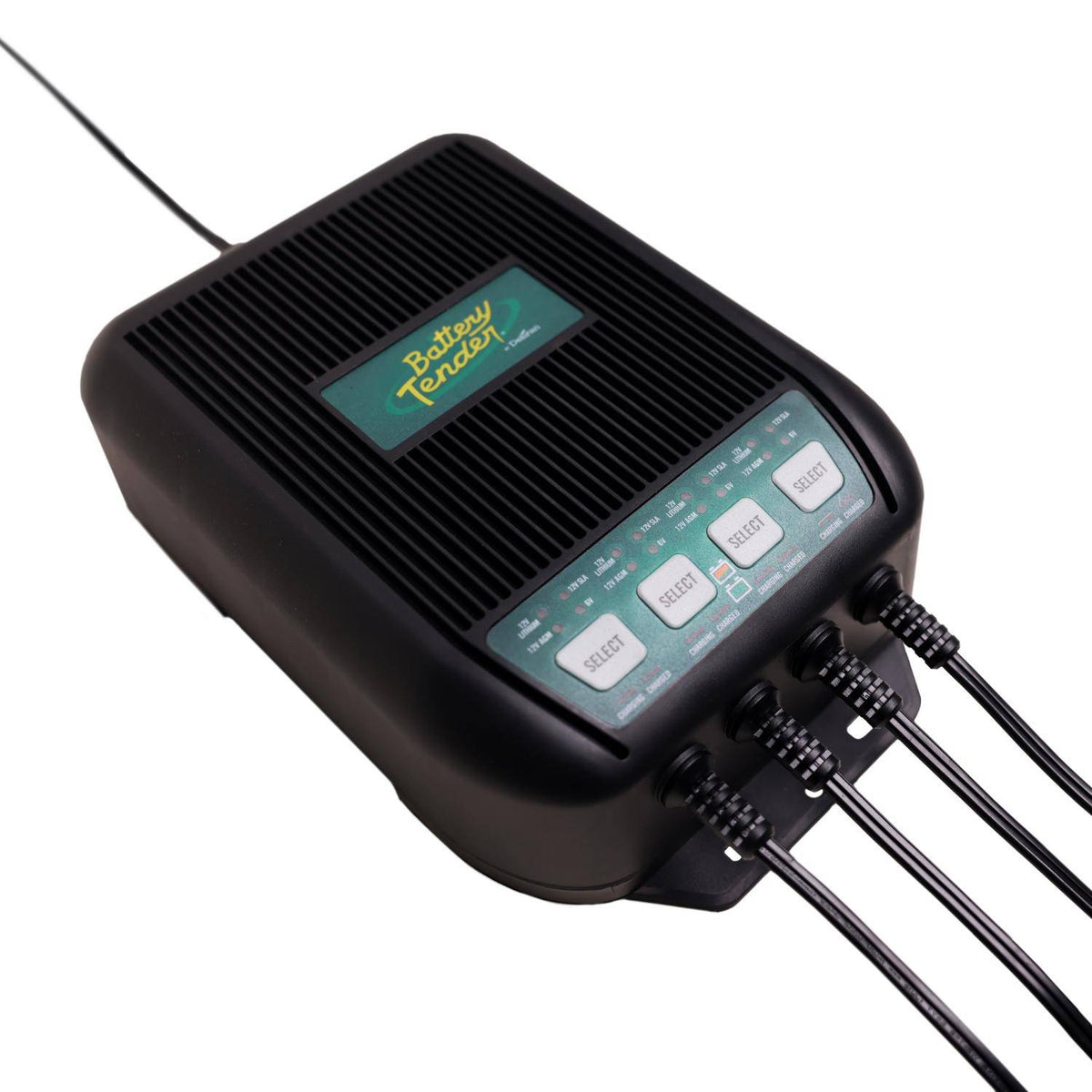 WaveCharge 4-Bank 12V 12 Amp Battery Charger and Maintainer