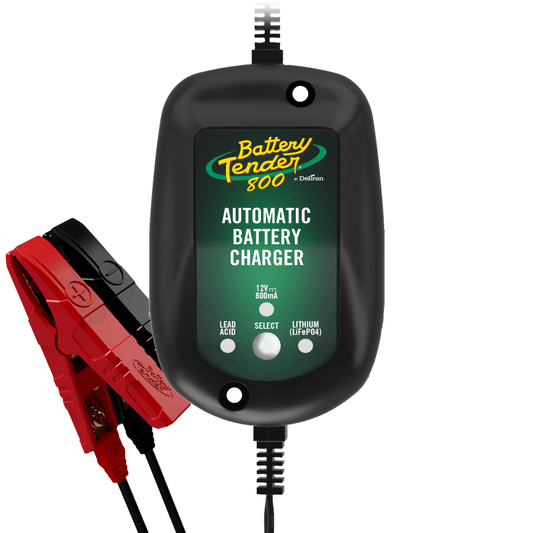 Battery Tender® Weather Resistant 12V 800mA Battery Charger and Maintainer