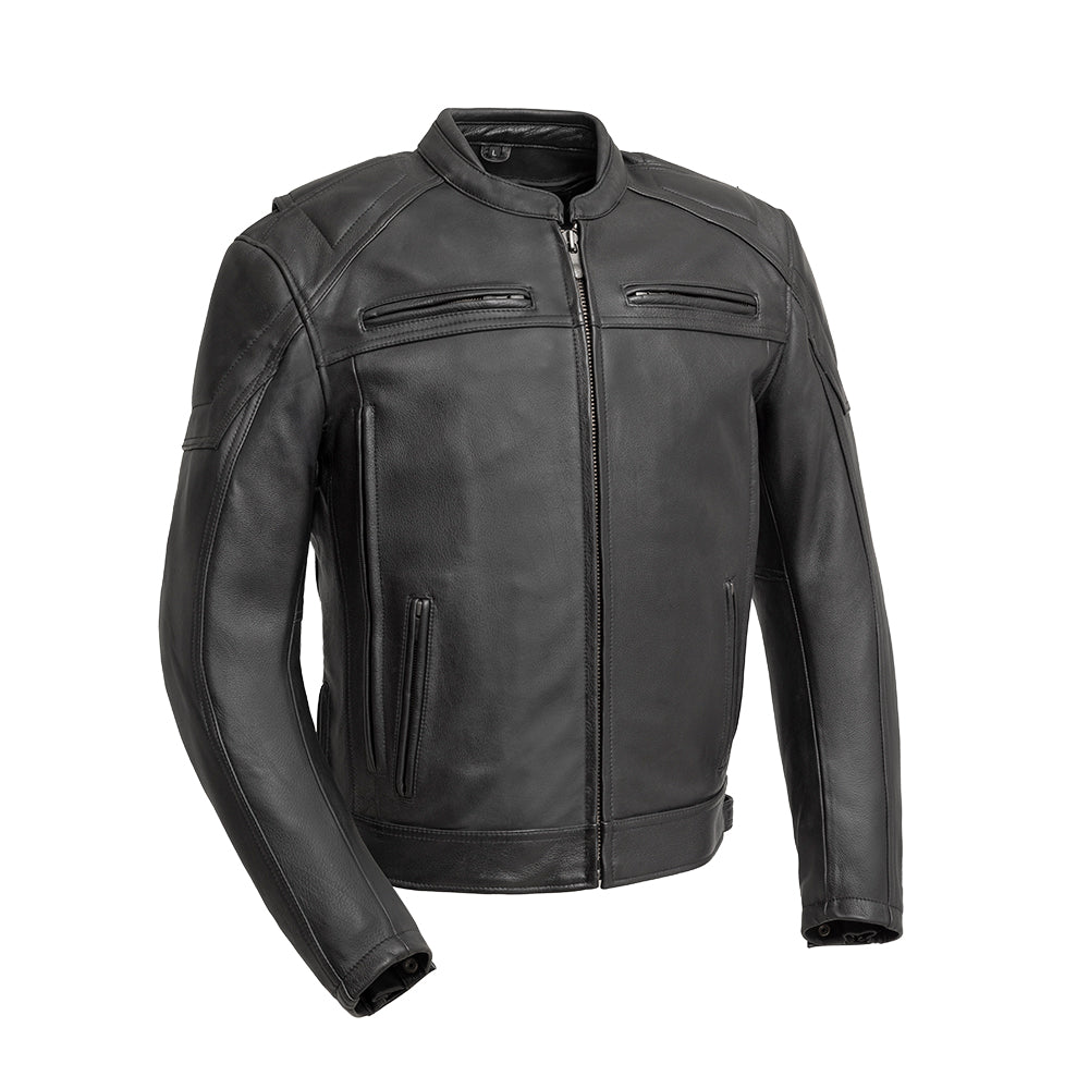 First Manufacturing Co.Chaos Men's Leather Motorcycle Jacket
