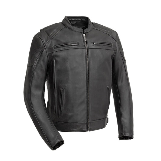 First Manufacturing Co.Chaos Men's Leather Motorcycle Jacket