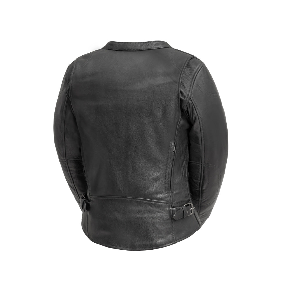 First Manufacturing Co. Competition Women's Motorcycle Leather Jacket