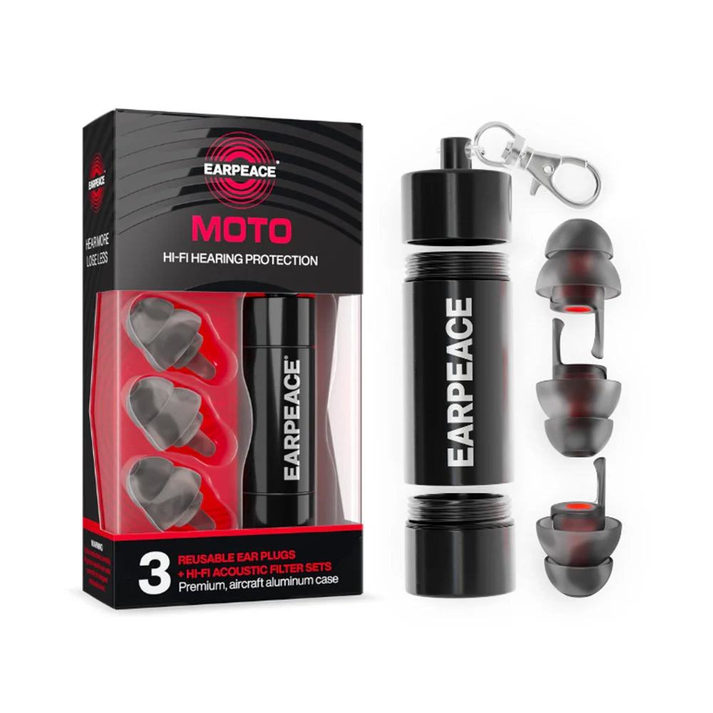 EarPeace MOTO Motorcycle Earplugs
