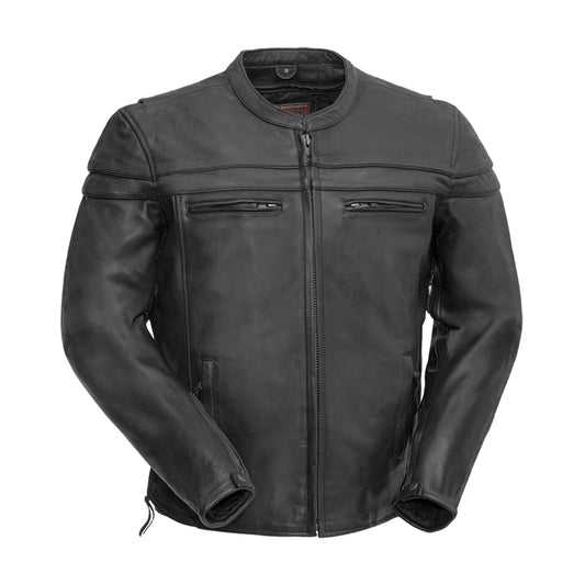 First Manufacturing Co. Maverick Men's Motorcycle Leather Jacket