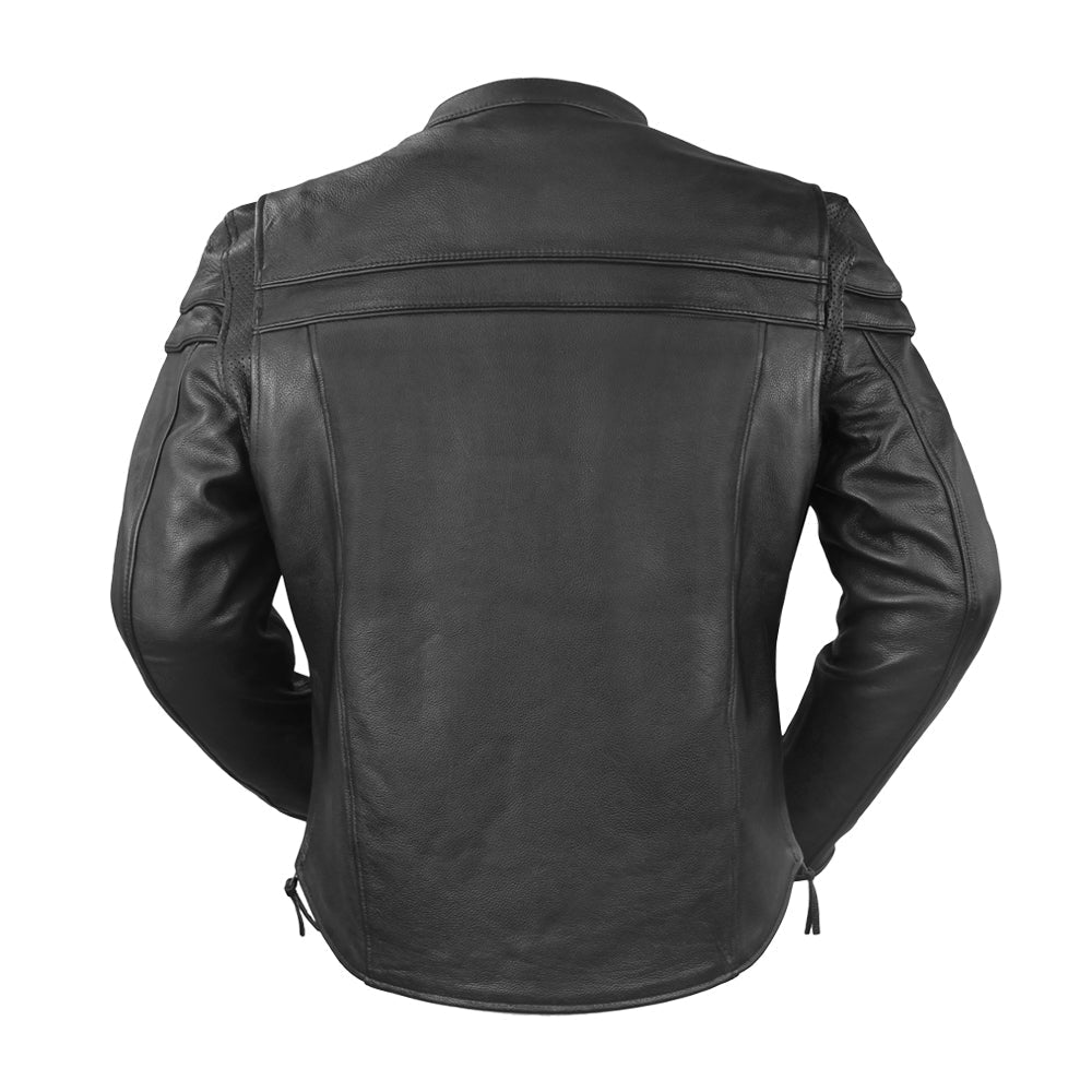 First Manufacturing Co. Maverick Men's Motorcycle Leather Jacket