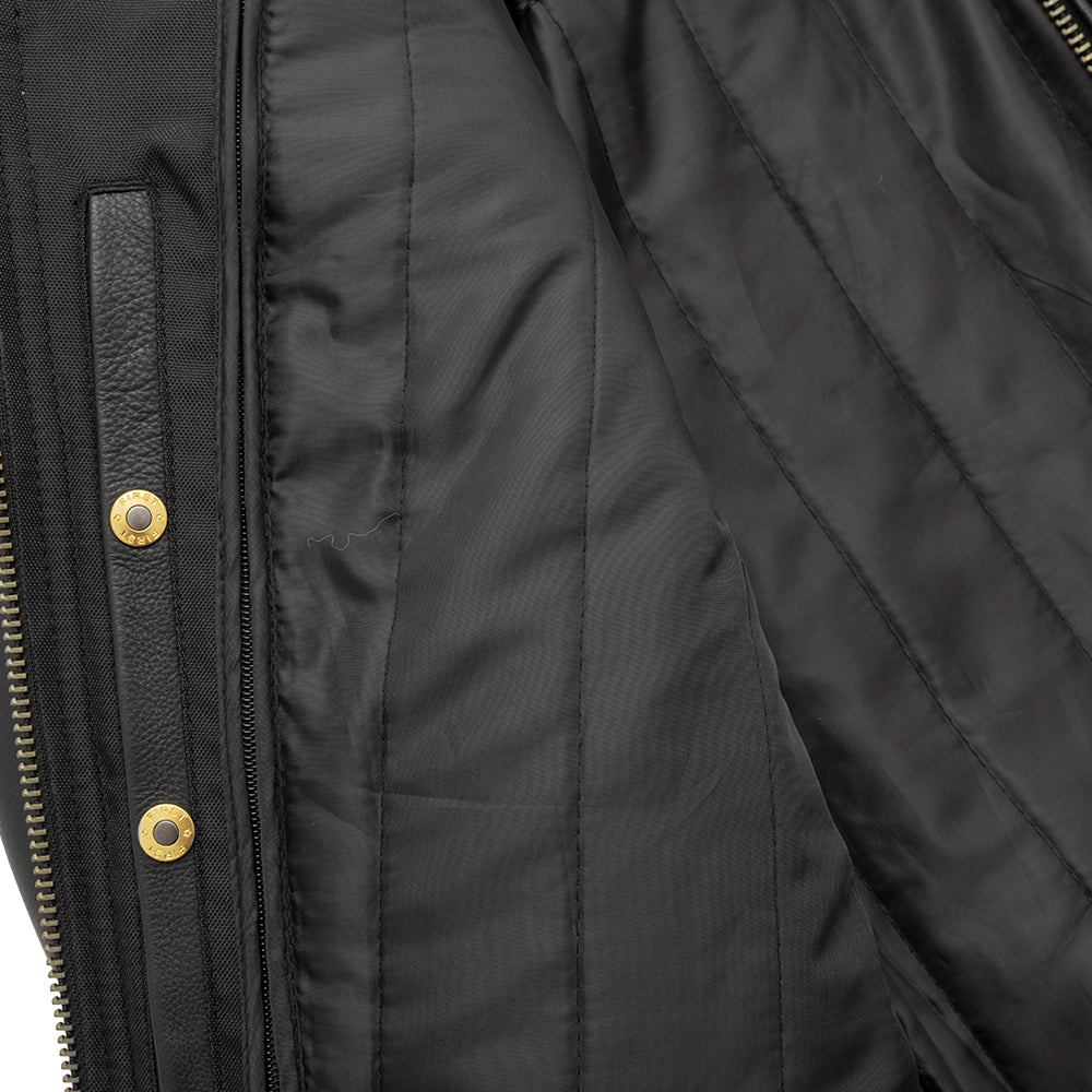First Manufacturing Co. Nemesis Men's Motorcycle Leather Jacket
