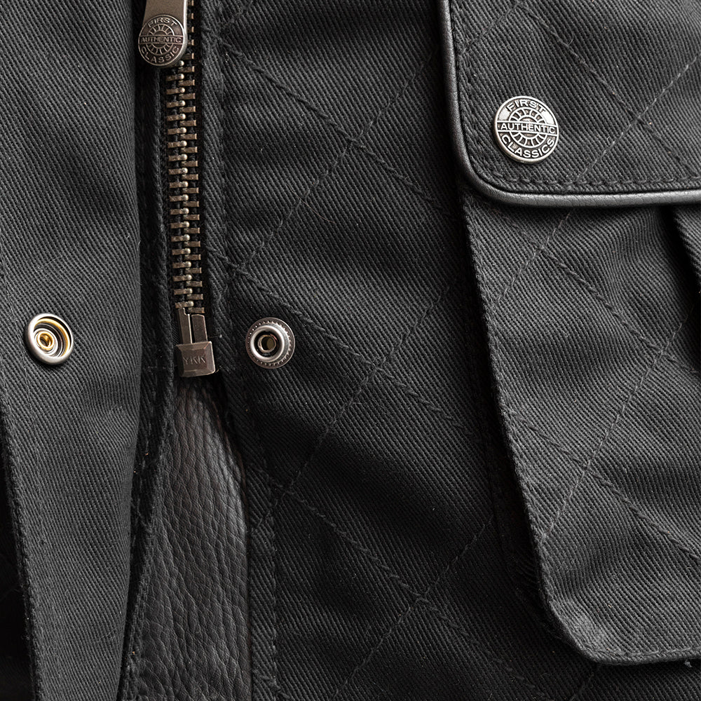 First Manufacturing Co Outcast  Women's Twill Motorcycle Jacket