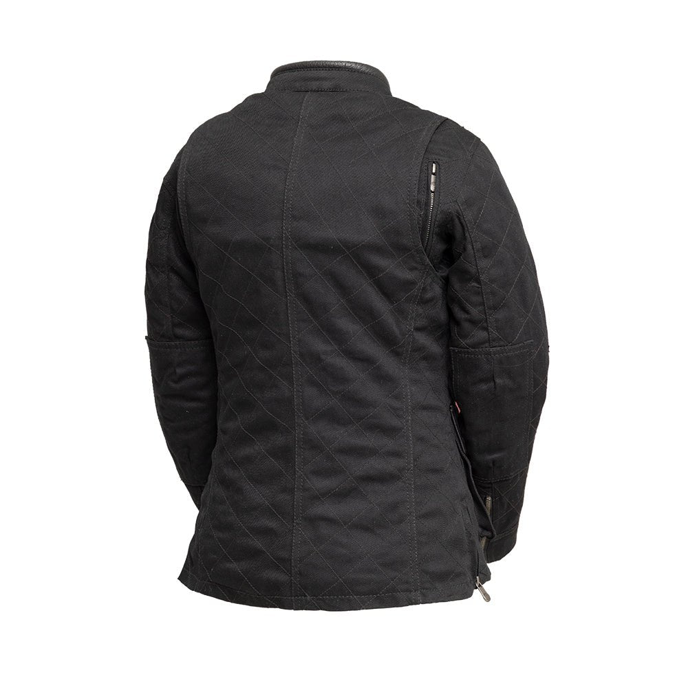 First Manufacturing Co Outcast  Women's Twill Motorcycle Jacket
