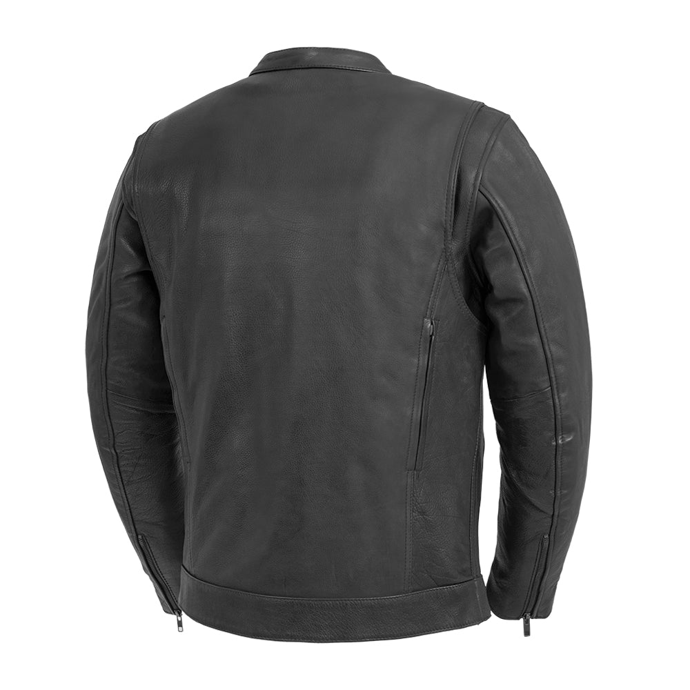 First Manufacturing Co. Raider Men's Motorcycle Leather Jacket