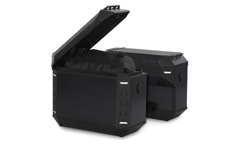 Furchtlos Ranger Side Case Set Premium Trim 36L Left & Right Fits Givi Monokey Mounts