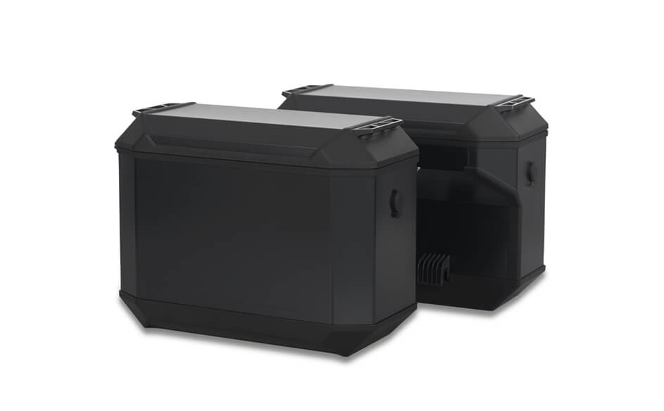 Furchtlos Ranger Side Case Set Premium Trim 36L Left & Right Fits Givi Monokey Mounts