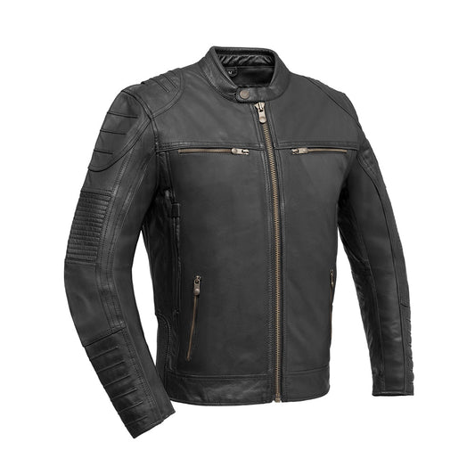 First Manufacturing Co. Raptor Men's Motorcycle Leather Jacket