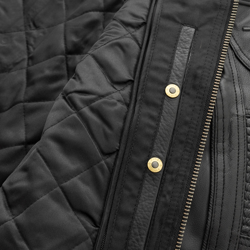 First Manufacturing Co. Raptor Men's Motorcycle Leather Jacket