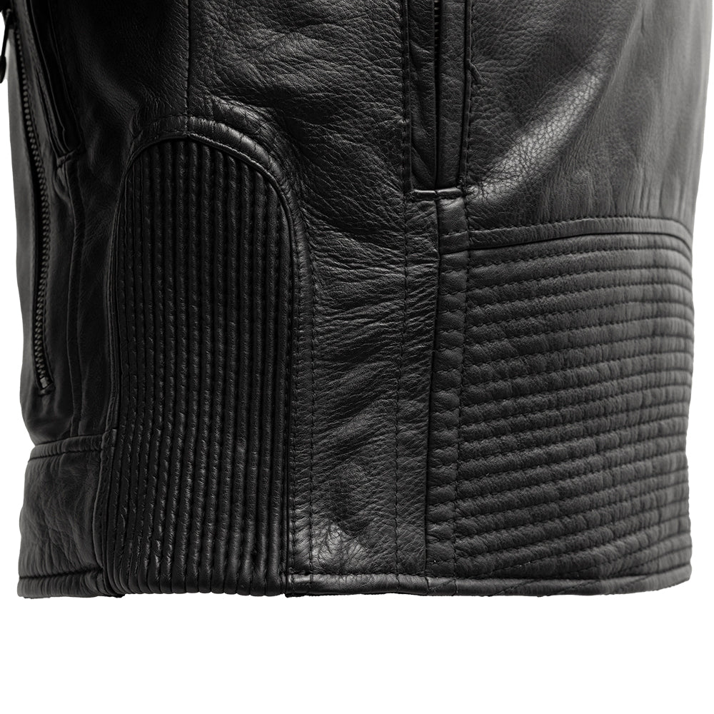 First Manufacturing Co. Raptor Men's Motorcycle Leather Jacket