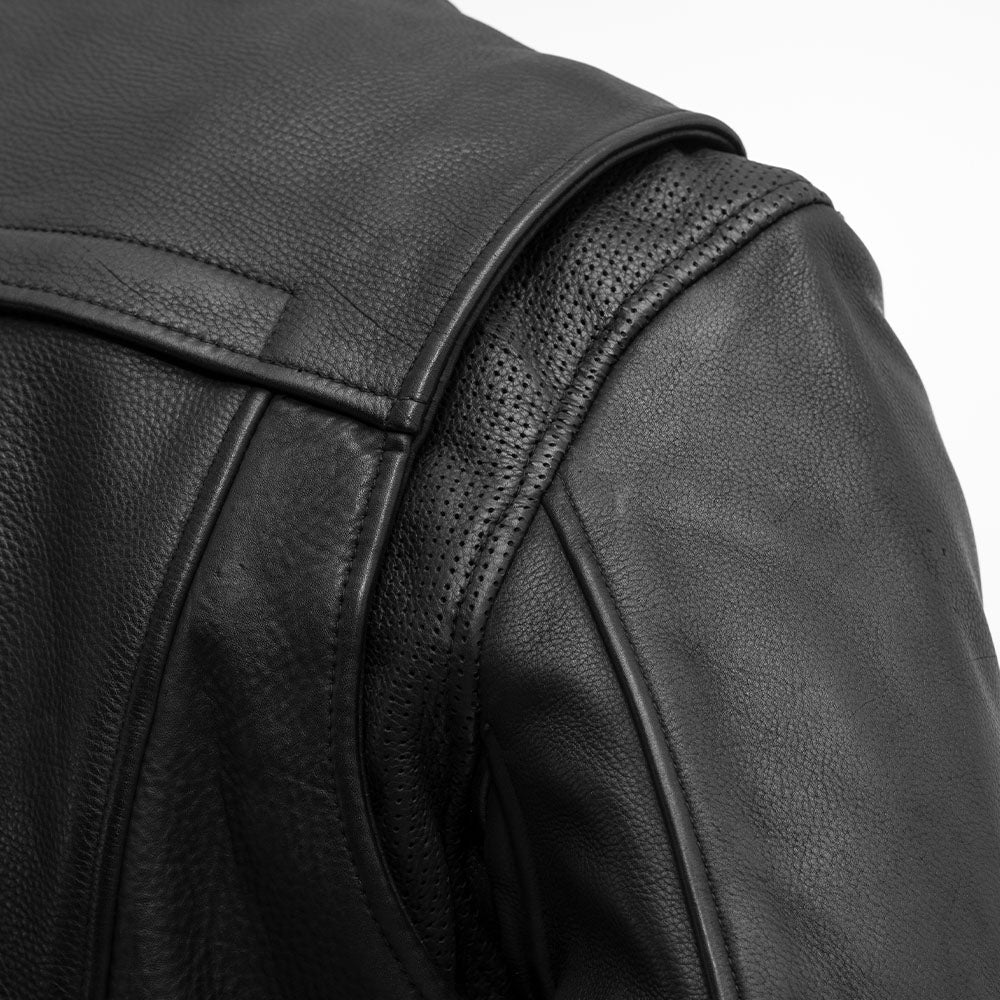 First Manufacturing Co. Revolt Men's Motorcycle Leather Jacket