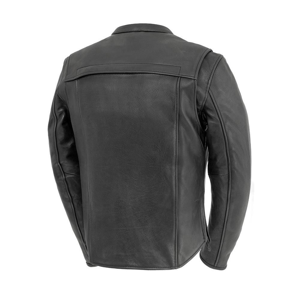 First Manufacturing Co. Revolt Men's Motorcycle Leather Jacket