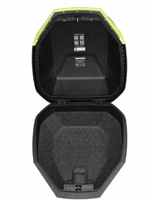 Furchtlos Shield 35L Premium Top Box Including Universal Mounting Plate