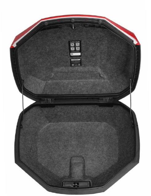 Furchtlos Shield 48L Premium Top Box Including Universal Mounting Plate