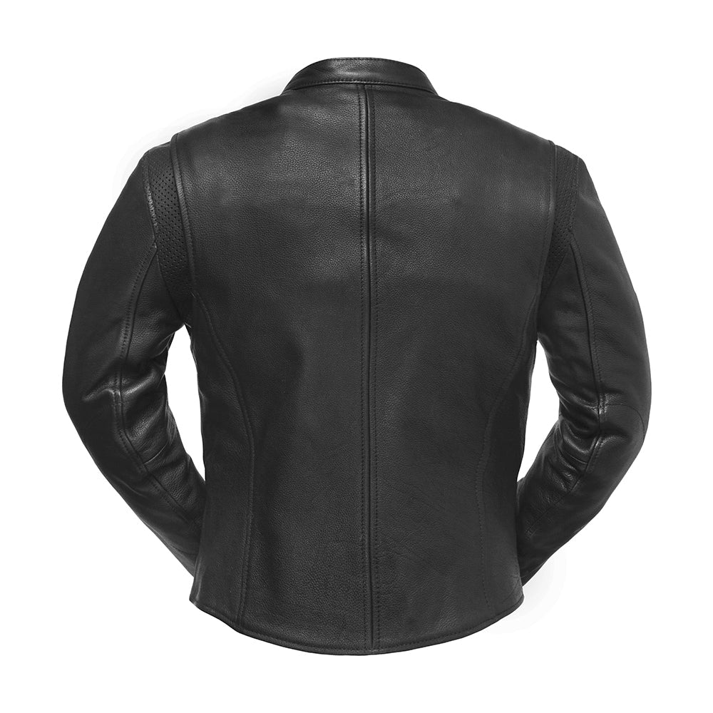 First Manufacturing Co. Speed Queen Womens Motorcycle Leather Jacket