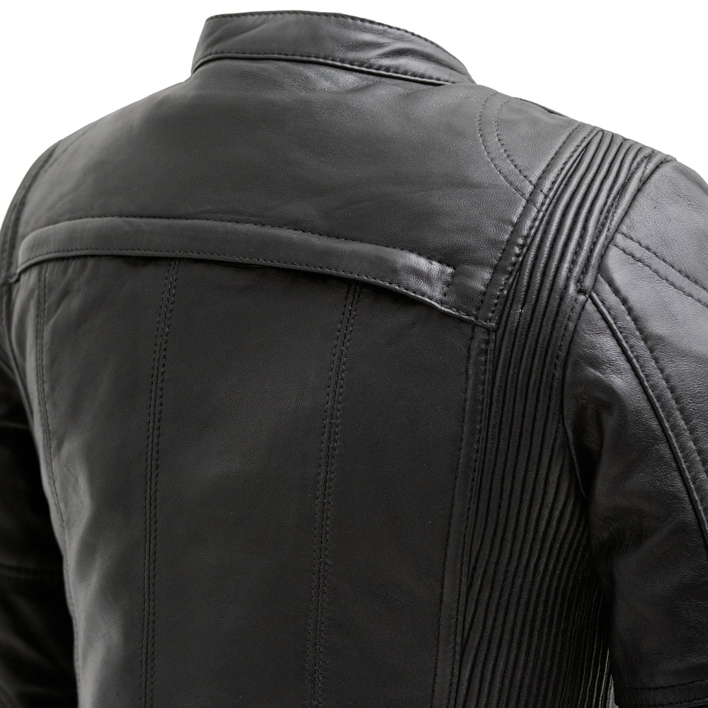 First Manufacturing Co.  Supastar Womens Motorcycle Leather Jacket
