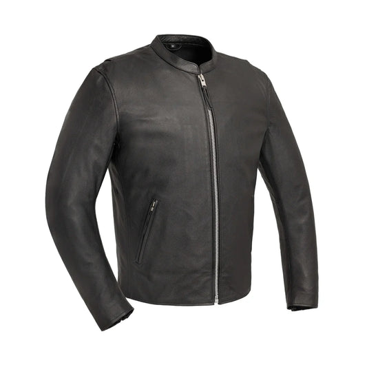 First Manufacturing Co. Titan Men's Motorcycle Leather Jacket