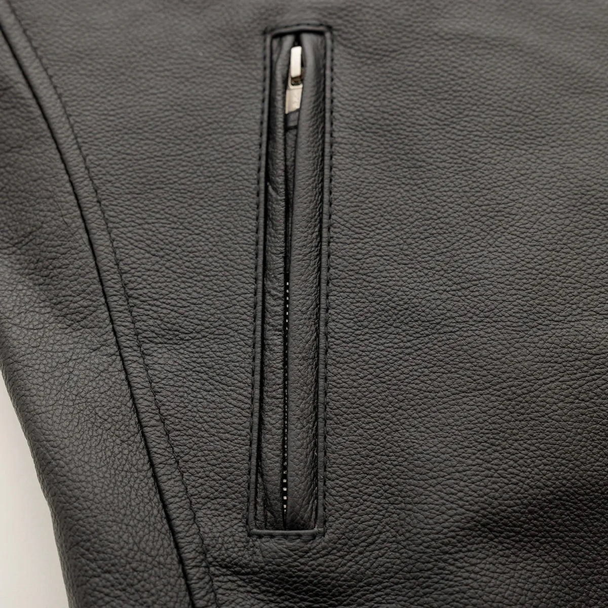 First Manufacturing Co. Titan Men's Motorcycle Leather Jacket
